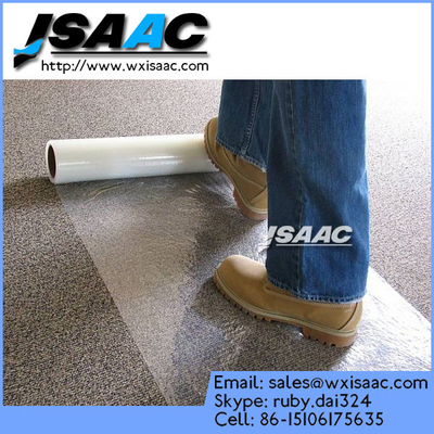 China High Stick Self Adhesive Plastic Film For Carpet supplier