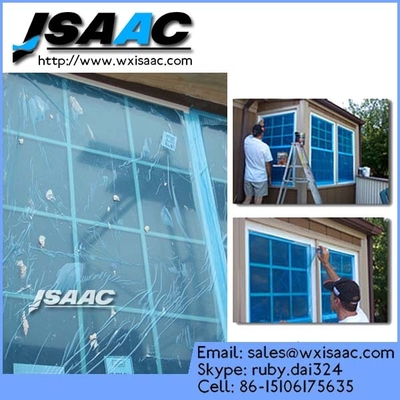 China Clear soft plastic protective film for for window and door supplier