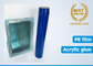 Cut resistant hvac duct and vent protection film blue temporary pe protective film supplier