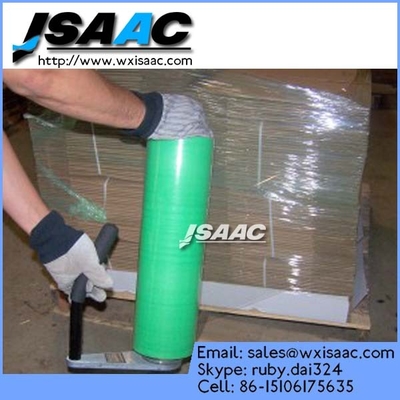 China Extended Core Tint Green Pallet Stretch Shrink Wrap Film supplier