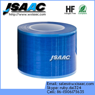 China Non-adhesive edges blue barrier film supplier