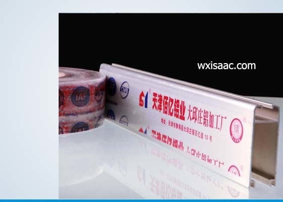 China Transparent self-adhesive clear plastic film for aluminum profile for kitchen cabinet supplier