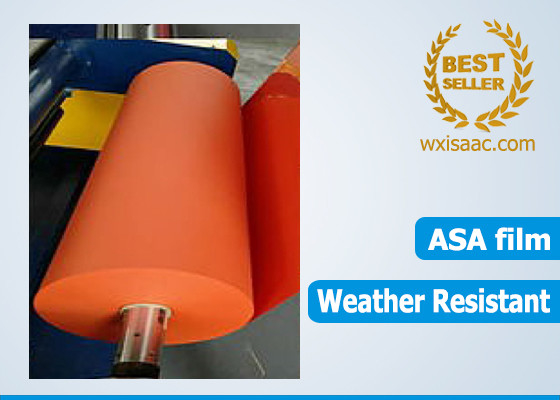 China ASA Film / High Weather Resistant Acrylonitrile Styrene Acrylate Film For Resin Tile &amp; Steel Plate &amp; Decorative Sheet supplier