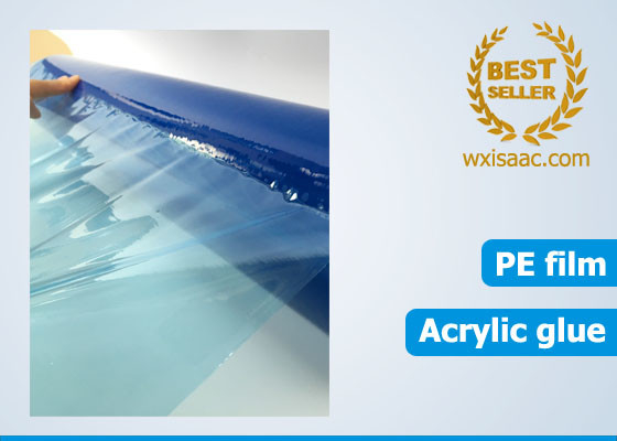 Excellent puncture resistance duct shield residue free temporary pe protective film supplier