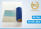 50 micron scuff resistance eco friendly protective film for sus304ba with low tack adhesive supplier