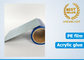 50 micron scuff resistance eco friendly protective film for sus304ba with low tack adhesive supplier