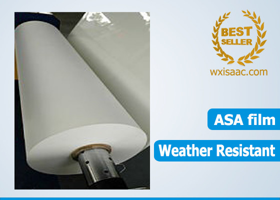 ASA Film / High Weather Resistant Acrylonitrile Styrene Acrylate Film For Resin Tile &amp; Steel Plate &amp; Decorative Sheet supplier