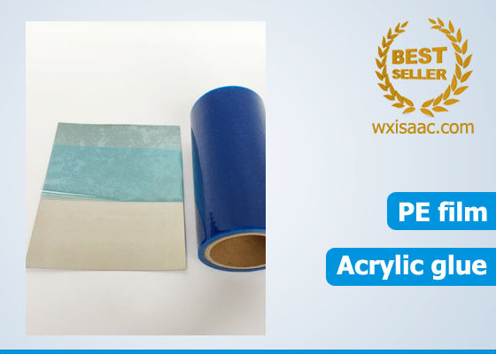 50 micron scuff resistance eco friendly protective film for sus304ba with low tack adhesive