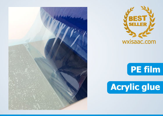 30 micron less viscous scratch proof protective film for stainless steel ba 1500 mm x 1000m