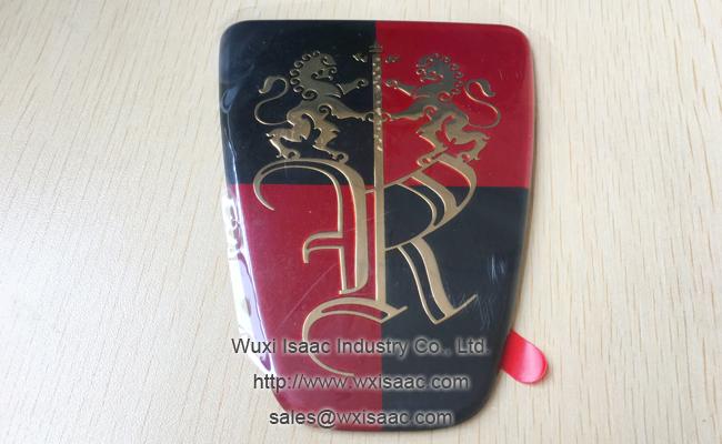 Die cut car accessories protective film for Roewe car logos plexiglas car emblems